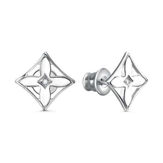 Серьги серебряные 221-10-052р