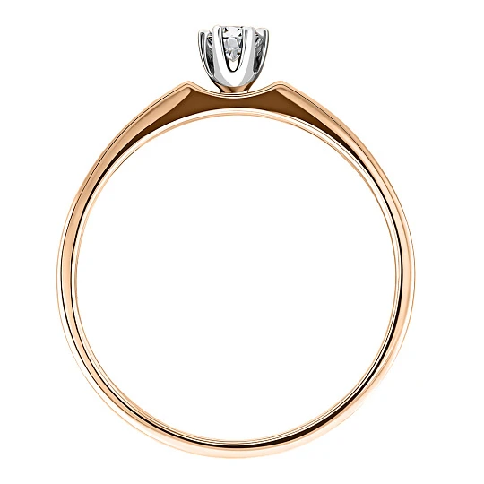 Кольцо золотое 802-02567-10-11-00-10 | Ювелирные изделия в сети Золотая Подкова