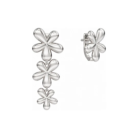 Серьги из серебра