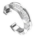 Серьги серебряные 0201530-00775 | Серьги серебряные 0201530-00775 купить по цене 1127 руб. в ювелирном магазине ⭐️ «Золотая Подкова»