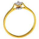 Кольцо золотое 821870Л. | Кольцо золотое 821870Л. купить по цене 26325 руб. в ювелирном магазине ⭐️ «Золотая Подкова»