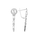 Серьги золотые С33120609 | Серьги золотые С33120609 купить по цене 139811 руб. в ювелирном магазине ⭐️ «Золотая Подкова»