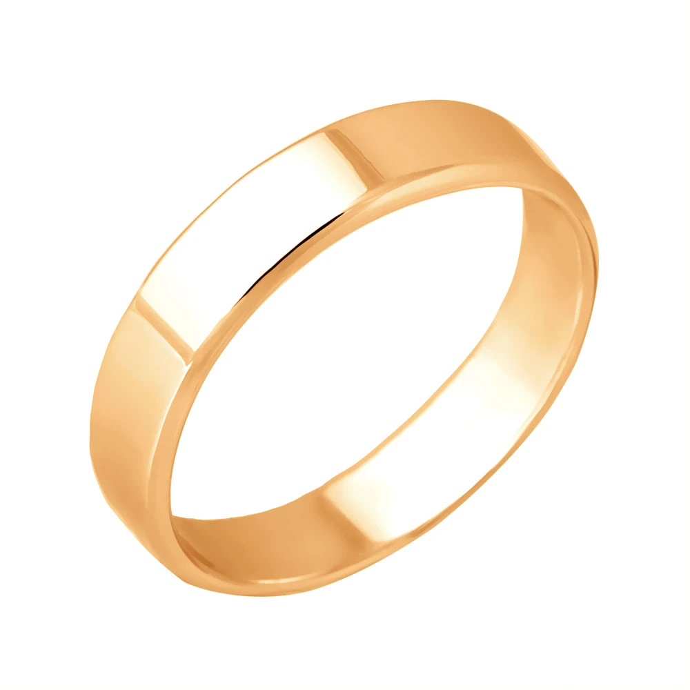 Кольцо золотое 14-1015-11-00 "Европейка" 50мм | Ювелирные изделия от бренда Арт-КАРАТ 💍 купить по доступной цене в ювелирной сети «Золотая Подкова»