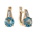 Серьги золотые 1020302-11130-T | Серьги золотые 1020302-11130-T купить по цене 107801 руб. в ювелирном магазине ⭐️ «Золотая Подкова»