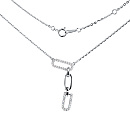 Колье серебряное YH01679-Rd | #default_image_alt#