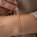 Браслет золотой БПГР00512040 | Браслет золотой БПГР00512040 купить по цене 18955 руб. в ювелирном магазине ⭐️ «Золотая Подкова»