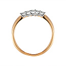 Кольцо золотое 802-02430-10-11-00-10 | Кольцо золотое 802-02430-10-11-00-10 купить по цене 88972 руб. в ювелирном магазине ⭐️ «Золотая Подкова»