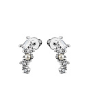 Серьги серебряные G1-LU-1004 | Серьги серебряные G1-LU-1004 купить по цене 914 руб. в ювелирном магазине ⭐️ «Золотая Подкова»