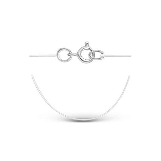Колье серебряное с1.00