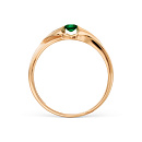 Кольцо золотое Т10101А712 | Кольцо золотое Т10101А712 купить по цене 41919 руб. в ювелирном магазине ⭐️ «Золотая Подкова»