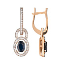 Серьги золотые 803-02551-10-21-02-10 | Серьги золотые 803-02551-10-21-02-10 купить по цене 245186 руб. в ювелирном магазине ⭐️ «Золотая Подкова»