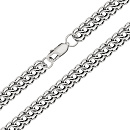 Цепь серебряная 9002X100L55 | Цепь серебряная 9002X100L55 купить по цене 19566 руб. в ювелирном магазине ⭐️ «Золотая Подкова»