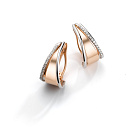 Серьги золотые 23039-100