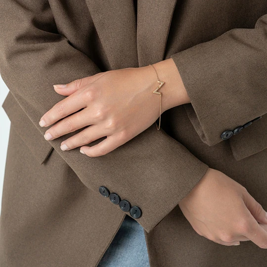 Браслет золотой 980420 | Золотые браслеты купить по выгодной цене в ювелирном магазине ⭐️ «Золотая Подкова»