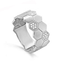 Кольцо серебряное 1-150-7900 | Кольцо серебряное 1-150-7900 купить по цене 3675 руб. в ювелирном магазине ⭐️ «Золотая Подкова»