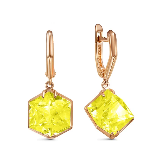 Серьги золотые 21802077 | Серьги купить по выгодной цене в ювелирном магазине ⭐️ «Золотая Подкова»