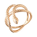 Кольцо золотое К100-3830 | Кольцо золотое К100-3830 купить по цене 34850 руб. в ювелирном магазине ⭐️ «Золотая Подкова»