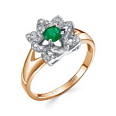 Кольцо золотое К1945-123 | Кольцо золотое К1945-123 купить по цене 101921 руб. в ювелирном магазине ⭐️ «Золотая Подкова»