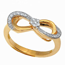 Кольцо золотое 82473 | Кольцо золотое 82473 купить по цене 30288 руб. в ювелирном магазине ⭐️ «Золотая Подкова»