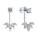 Серьги серебряные 94026021 | #default_image_alt#