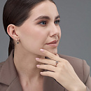 Серьги золотые 25940-102 | Серьги золотые 25940-102 купить по цене 126097 руб. в ювелирном магазине ⭐️ «Золотая Подкова»