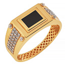 Кольцо золотое 901-00461-10-00-12-00 | Кольцо золотое 901-00461-10-00-12-00 купить по цене 84588 руб. в ювелирном магазине ⭐️ «Золотая Подкова»