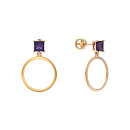 Серьги золотые 1049342-11220-A | Серьги золотые 1049342-11220-A купить по цене 31619 руб. в ювелирном магазине ⭐️ «Золотая Подкова»