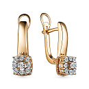 Серьги золотые 25337-100 | Серьги золотые 25337-100 купить по цене 149282 руб. в ювелирном магазине ⭐️ «Золотая Подкова»