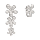 Серьги серебряные 1052762-00000 | Серьги серебряные 1052762-00000 купить по цене 4219 руб. в ювелирном магазине ⭐️ «Золотая Подкова»