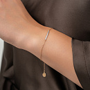 Браслет золотой Т147101049 | Браслет золотой Т147101049 купить по цене 17884 руб. в ювелирном магазине ⭐️ «Золотая Подкова»