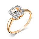 Кольцо золотое 15320-100 | Кольцо золотое 15320-100 купить по цене 91661 руб. в ювелирном магазине ⭐️ «Золотая Подкова»