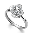 Кольцо золотое 16075-200 | Кольцо золотое 16075-200 купить по цене 66210 руб. в ювелирном магазине ⭐️ «Золотая Подкова»