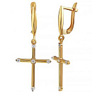 Серьги золотые 832035 | Серьги золотые 832035 купить по цене 49451 руб. в ювелирном магазине ⭐️ «Золотая Подкова»