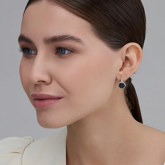 Серьги из золота с бриллиантами