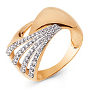 Кольцо золотое 024311-1102 | Кольцо золотое 024311-1102 купить по цене 98550 руб. в ювелирном магазине ⭐️ «Золотая Подкова»