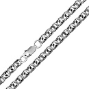 Цепь серебряная 3001R070L50 | Цепь серебряная 3001R070L50 купить по цене 9565 руб. в ювелирном магазине ⭐️ «Золотая Подкова»