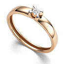 Кольцо золотое 16047-100 | Кольцо золотое 16047-100 купить по цене 41344 руб. в ювелирном магазине ⭐️ «Золотая Подкова»