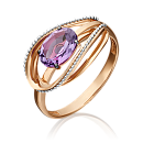 Кольцо золотое 01-5390-00-203-1111-57 №19 1 | Кольцо золотое 01-5390-00-203-1111-57 №19 1 купить по цене 26214 руб. в ювелирном магазине ⭐️ «Золотая Подкова»