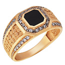 Кольцо золотое 801-01571-10-00-12-00 | Кольцо золотое 801-01571-10-00-12-00 купить по цене 112318 руб. в ювелирном магазине ⭐️ «Золотая Подкова»