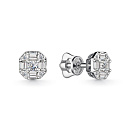 Серьги золотые 25867-200 | Серьги золотые 25867-200 купить по цене 164389 руб. в ювелирном магазине ⭐️ «Золотая Подкова»