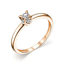 Кольцо золотое 14262-100 | Кольцо золотое 14262-100 купить по цене 61886 руб. в ювелирном магазине ⭐️ «Золотая Подкова»