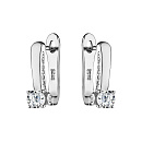 Серьги серебряные CAS4891E | Серьги серебряные CAS4891E купить по цене 3102 руб. в ювелирном магазине ⭐️ «Золотая Подкова»