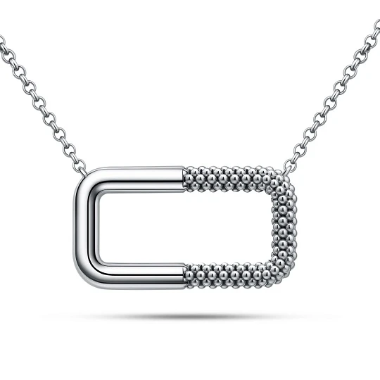 Колье серебряное 01141-50-090101-00 | Серебряные колье купить по выгодной цене в ювелирном магазине ⭐️ «Золотая Подкова»