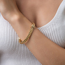 Браслет золотой 0606129 | Браслет золотой 0606129 купить по цене 226156 руб. в ювелирном магазине ⭐️ «Золотая Подкова»