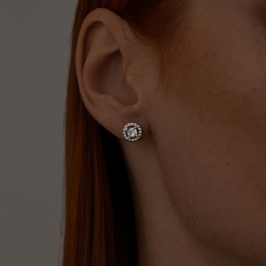 Серьги серебряные 94024436 | Ювелирные изделия От «соколов» купить по выгодной цене в ювелирном магазине ⭐️ «Золотая Подкова»