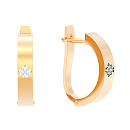 Серьги золотые 1047762-11110 | Серьги золотые 1047762-11110 купить по цене 63648 руб. в ювелирном магазине ⭐️ «Золотая Подкова»