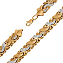 Браслет золотой А 023037 | Браслет золотой А 023037 купить по цене 145826 руб. в ювелирном магазине ⭐️ «Золотая Подкова»