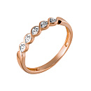 Кольцо золотое 1025931-11110 | Кольцо золотое 1025931-11110 купить по цене 26910 руб. в ювелирном магазине ⭐️ «Золотая Подкова»