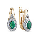 Серьги золотые 2-11-1196-120 | Серьги золотые 2-11-1196-120 купить по цене 135465 руб. в ювелирном магазине ⭐️ «Золотая Подкова»