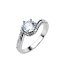 Кольцо серебряное SET18160R | Кольцо серебряное SET18160R купить по цене 3013 руб. в ювелирном магазине ⭐️ «Золотая Подкова»